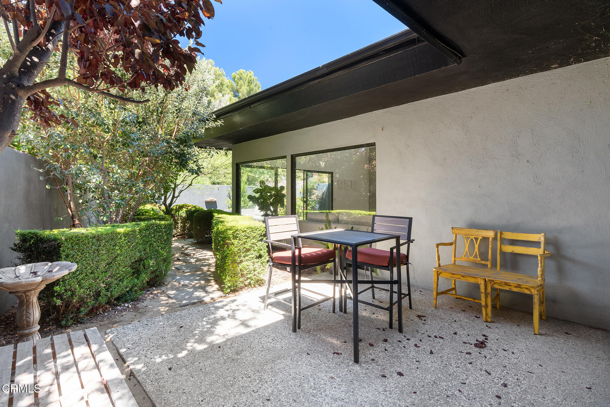 3581 Valley Meadow Road Sherman Oaks, CA 91403 - Photo 9 of 30 a view of a yard with furniture and a yard