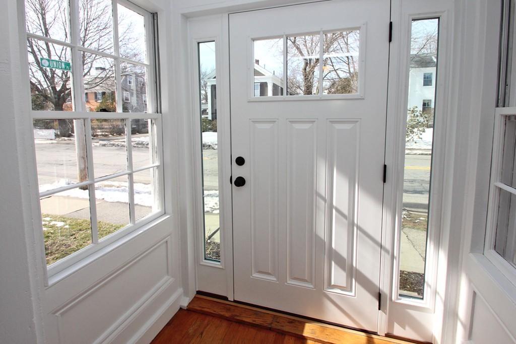 346 Merrimac Street Newburyport, MA 01950 - Photo 2 of 30 a view of front door and dining room