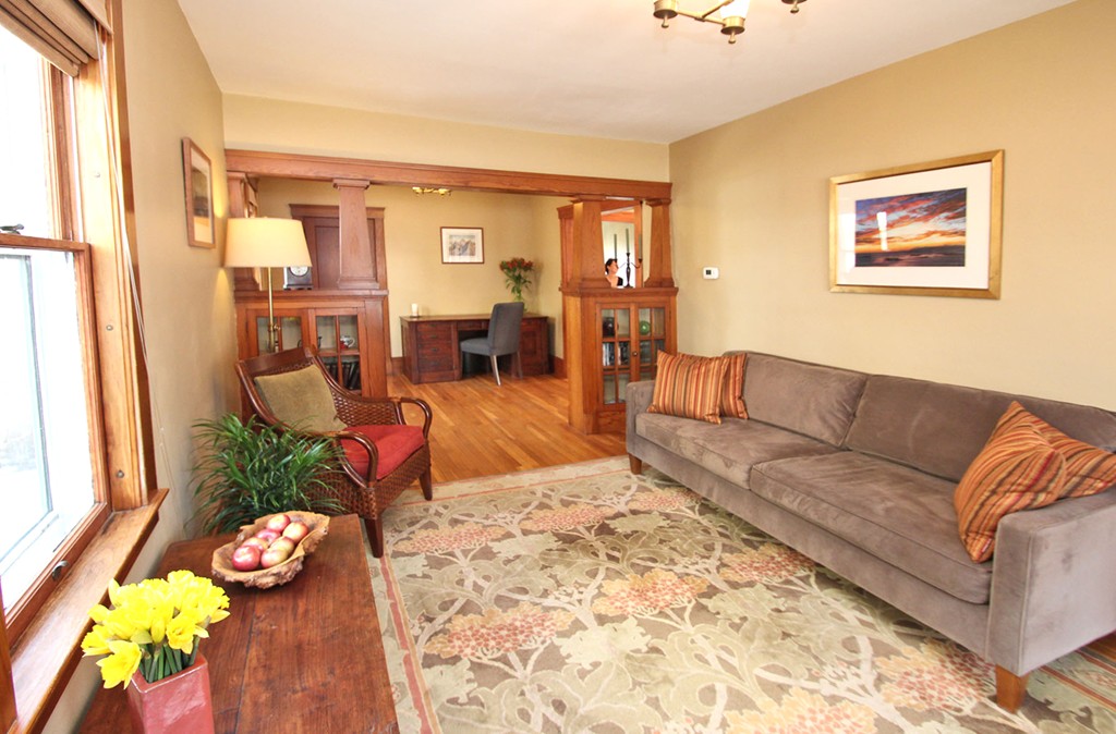 346 Merrimac Street Newburyport, MA 01950 - Photo 3 of 30 a living room with furniture and a large window