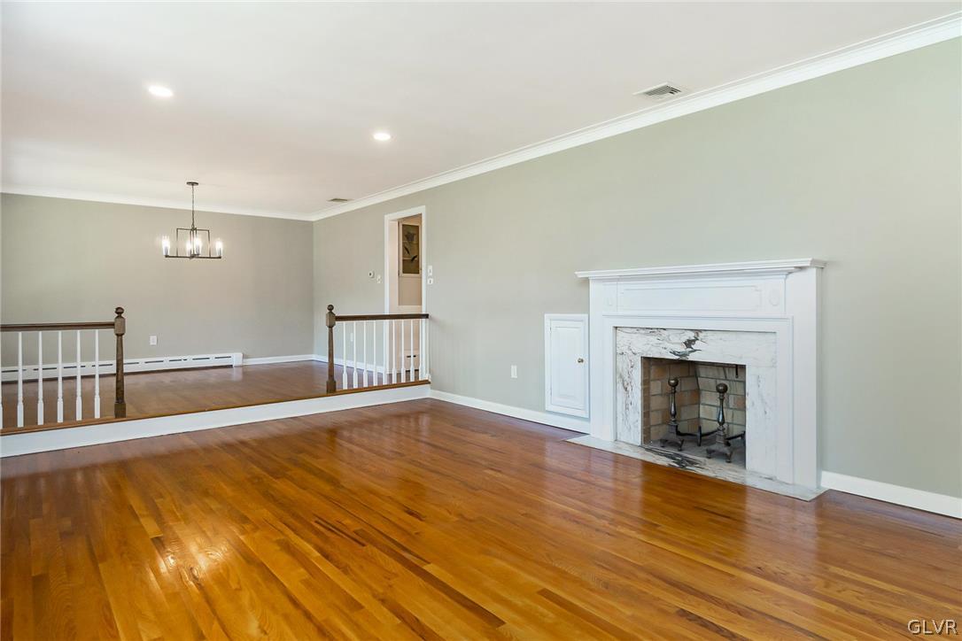 4400 Fairway Drive Easton, PA 18045 - Photo 8 of 50 Living room with wood burning fireplace