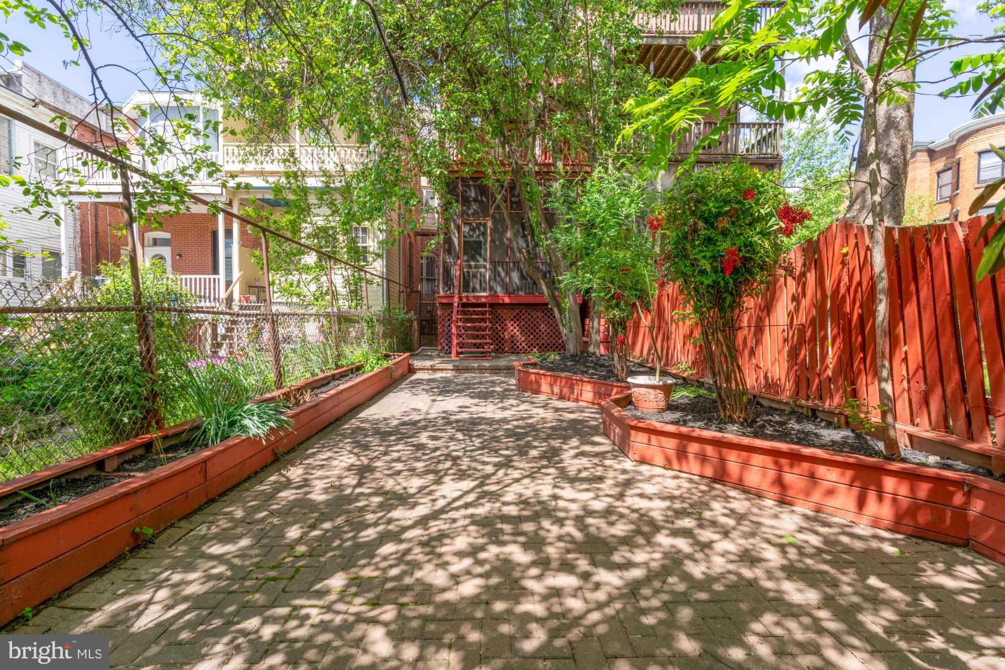 2133 Bolton Street Baltimore, MD 21217 - Photo 45 of 53 a view of a pathway with a backyard
