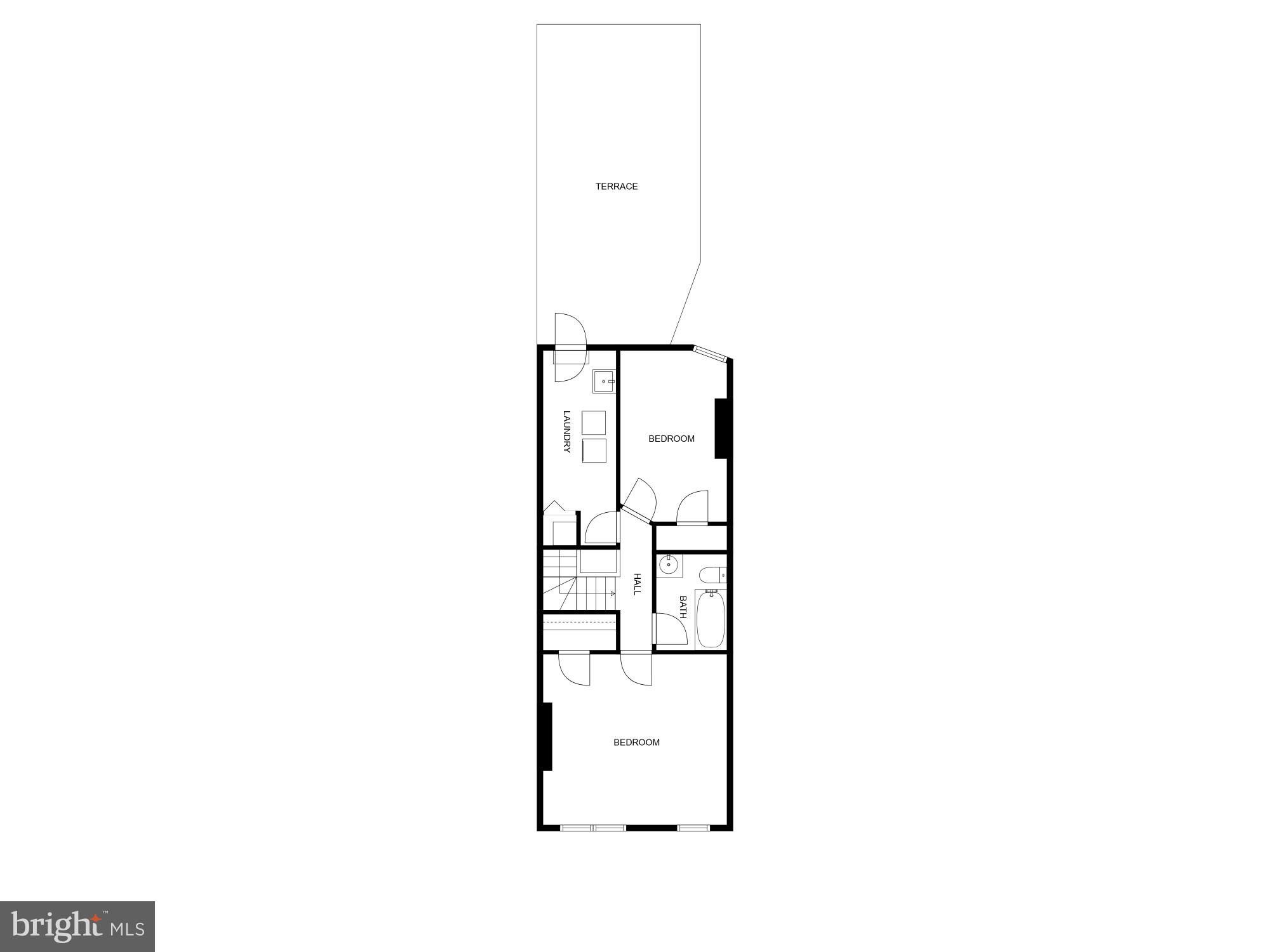 2133 Bolton Street Baltimore, MD 21217 - Photo 51 of 53 a picture of a floor plan