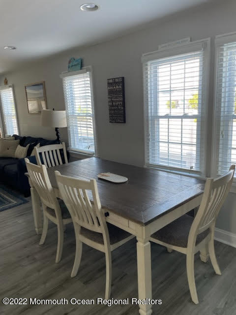 111 Guyer Avenue, Unit DOWN Lavallette, NJ 08735 - Photo 11 of 21 a view of a dining room with furniture