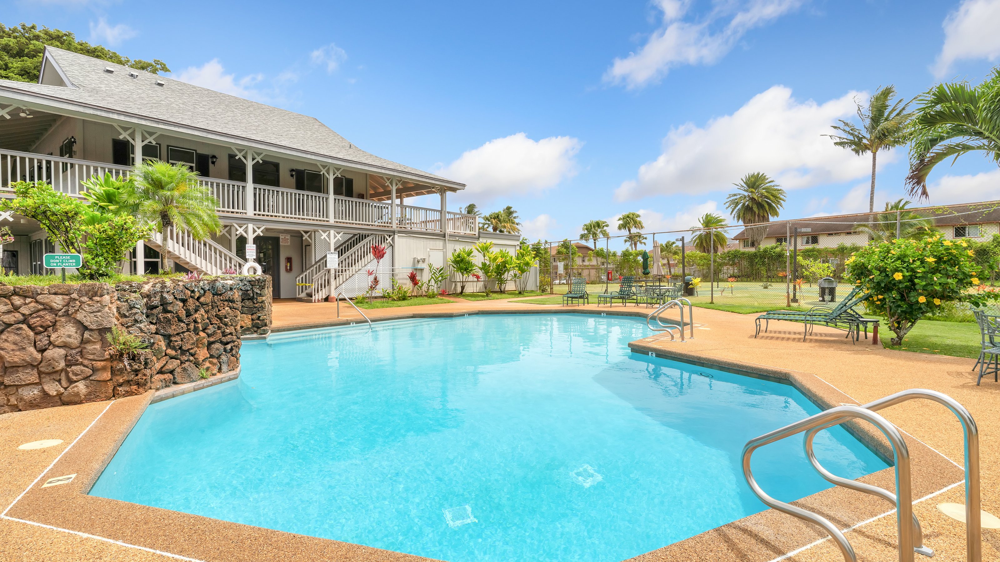 4121 Rice Street, Unit 2708 Lihue, HI 96766 - Photo 25 of 29 a view of swimming pool with outdoor seating and deck