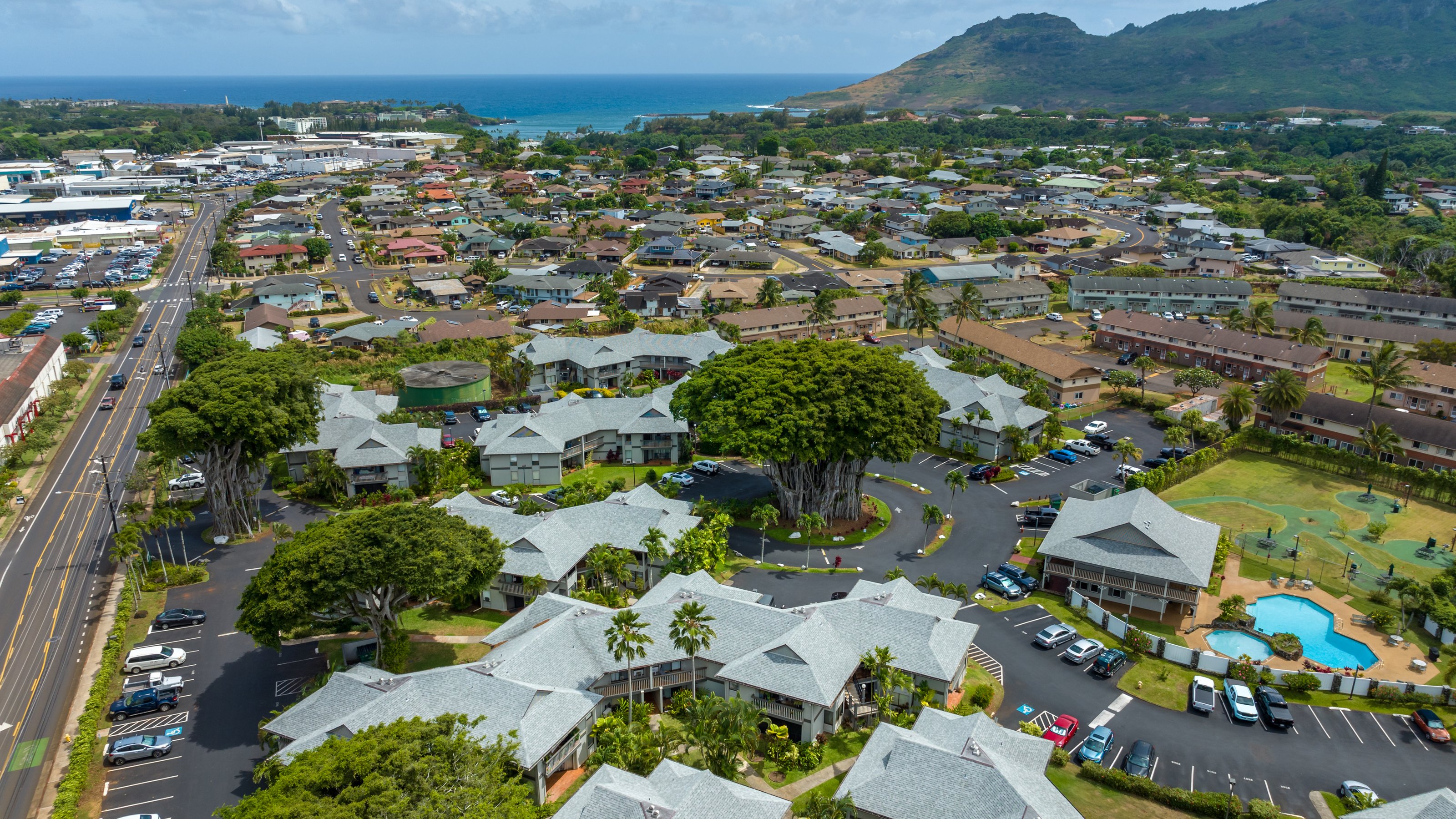 4121 Rice Street, Unit 2708 Lihue, HI 96766 - Photo 26 of 29 an aerial view of multiple house