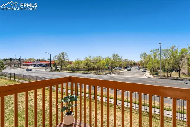 a view of city and ocean