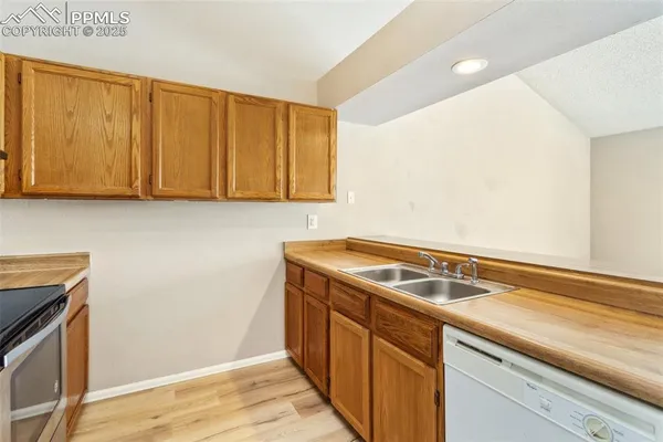 a utility room with sink