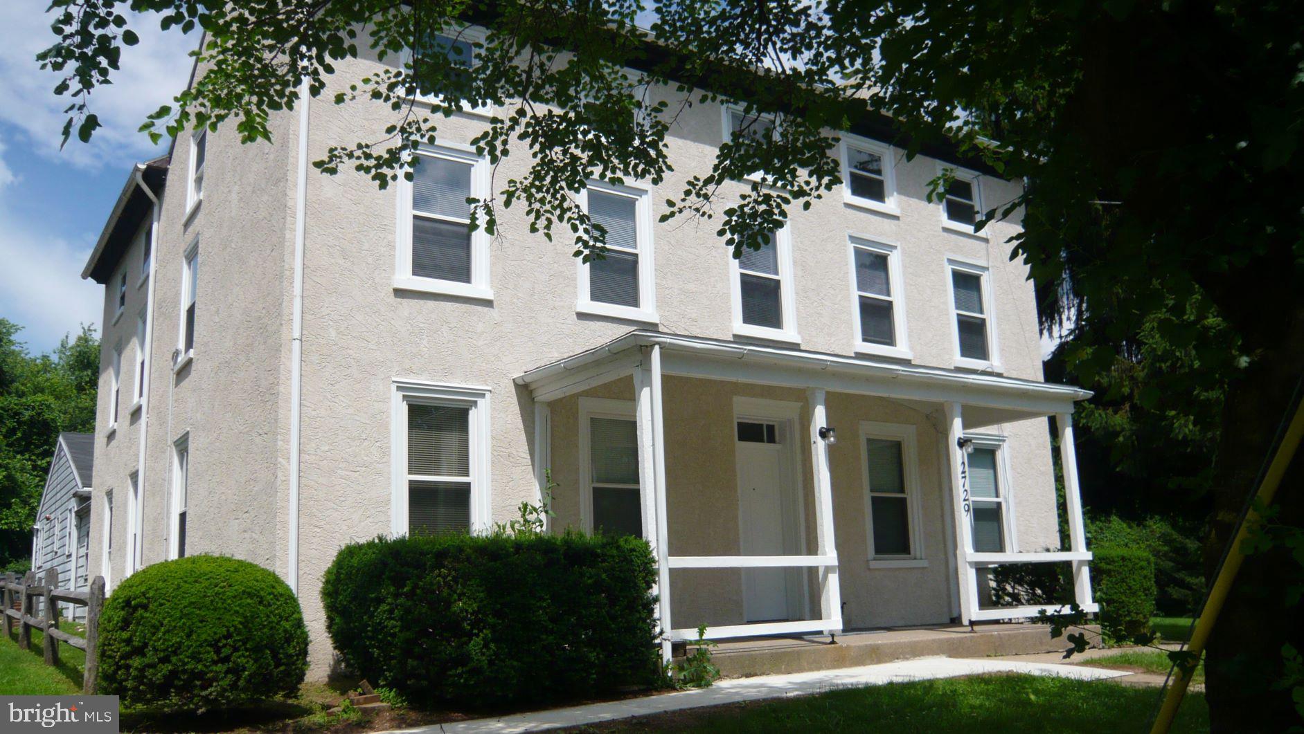 2729 # 1a Township Line Road Eagleville, PA 19403 - Photo 1 of 15 Front of 3 unit farmhouse