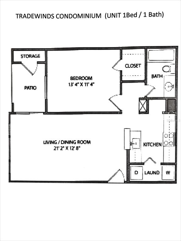 1049 South Hiawassee Road, Unit 3416 Orlando, FL 32835 - Photo 3 of 20 a picture of a black and white photo