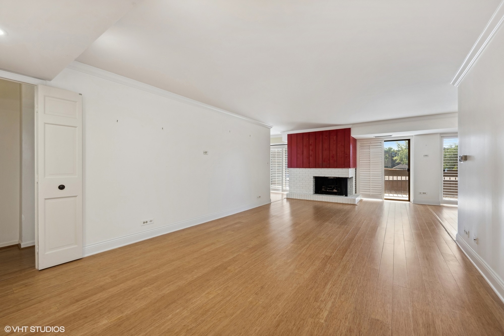 3851 Mission Hills Road, Unit 203 Northbrook, IL 60062 - Photo 4 of 21 a view of a room with wooden floor