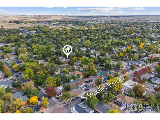 a view of city and mountain