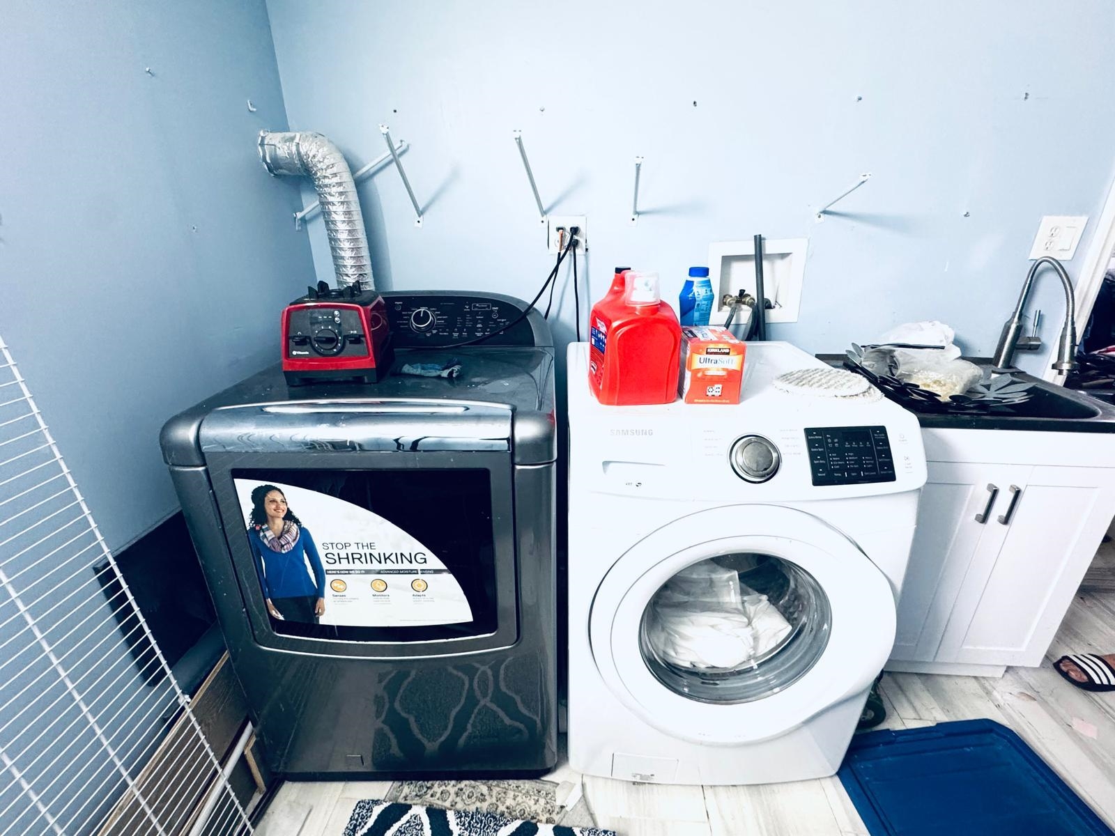 53 Harrison Street Dumont, NJ 07628 - Photo 22 of 28 a utility room with dryer and washer
