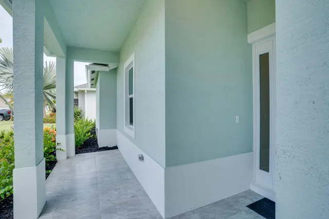 a view of empty room