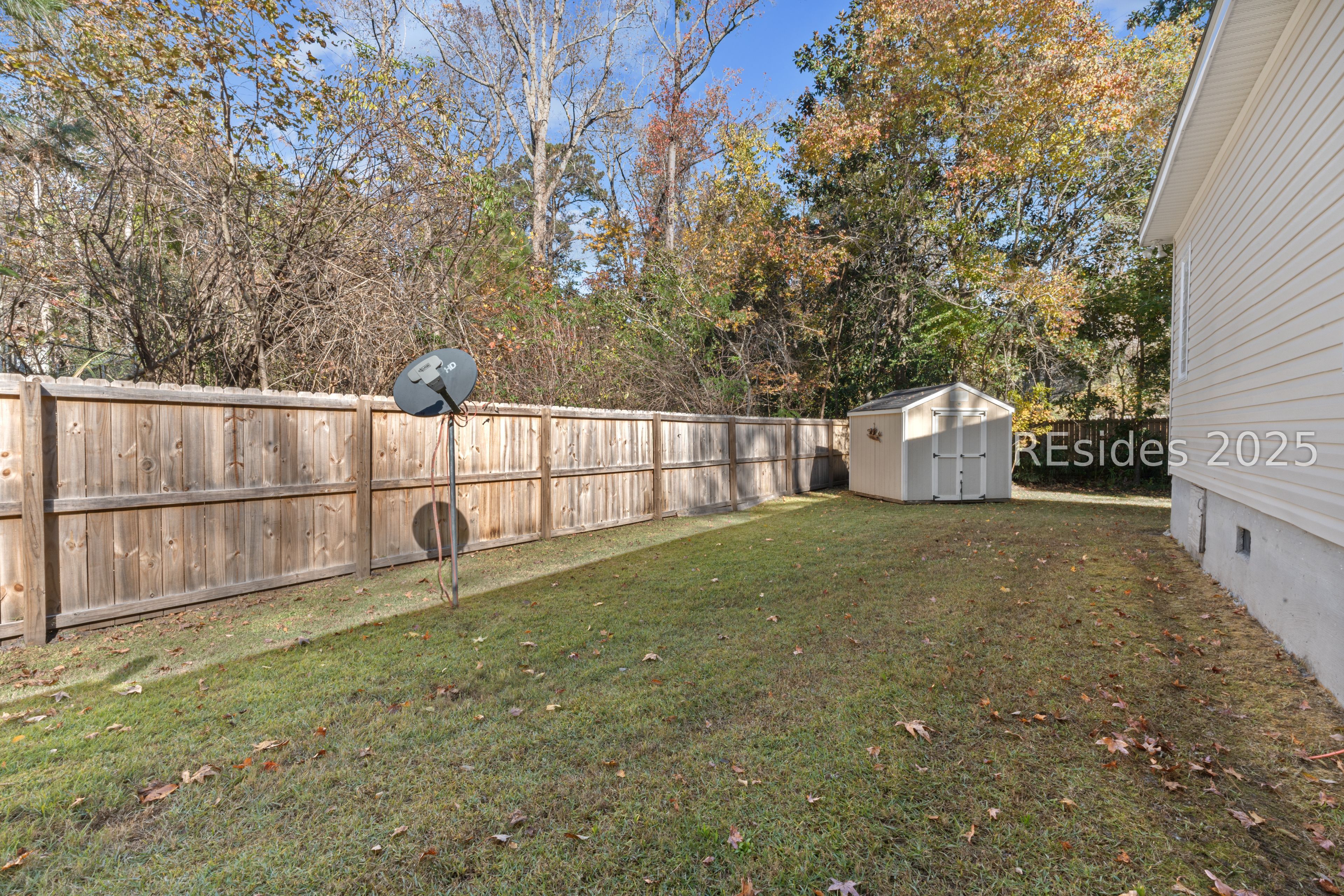 266 Wise Street Ridgeland, SC 29936 - Photo 25 of 35 Backyard and storage shed