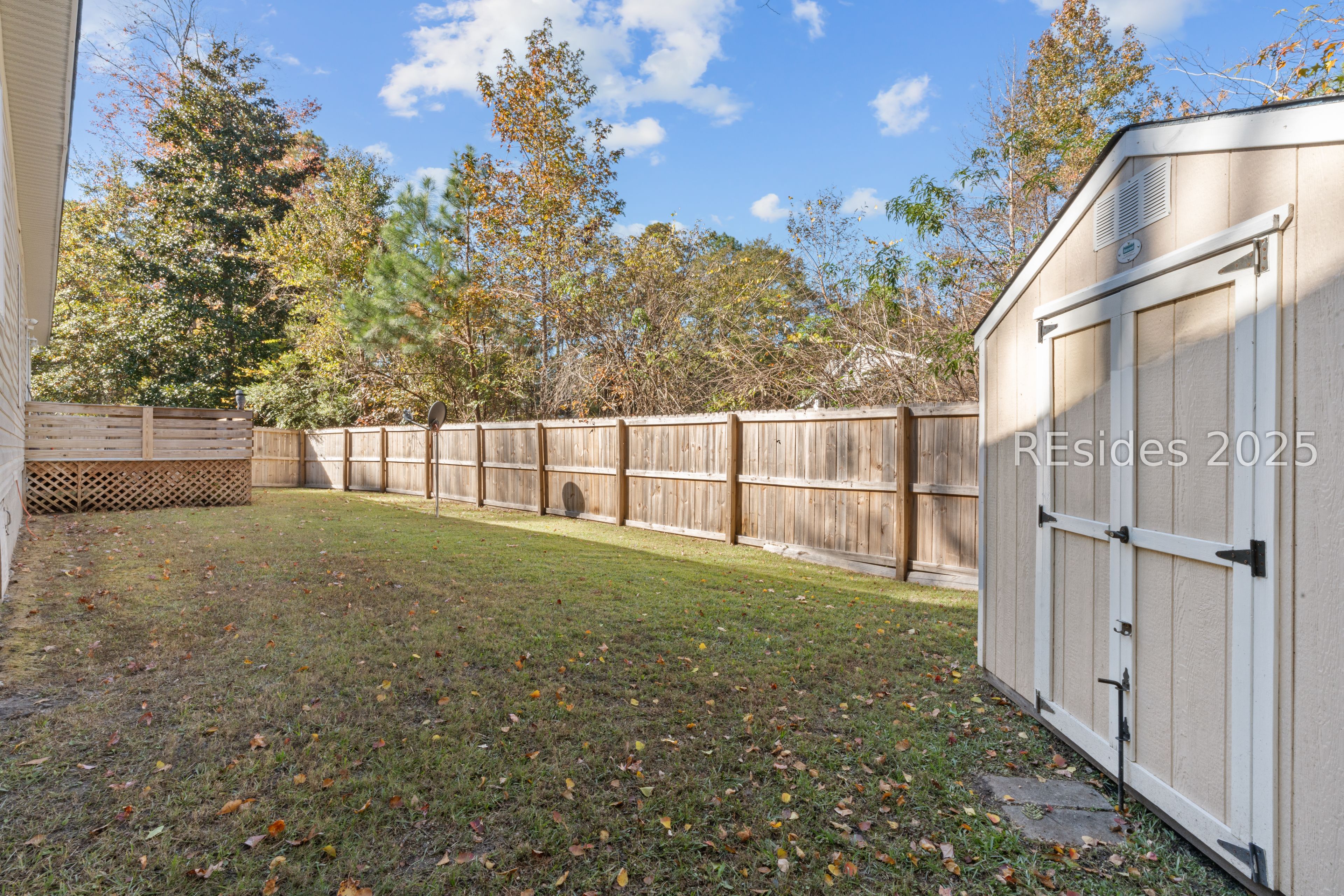 266 Wise Street Ridgeland, SC 29936 - Photo 29 of 35 Backyard and storage shed