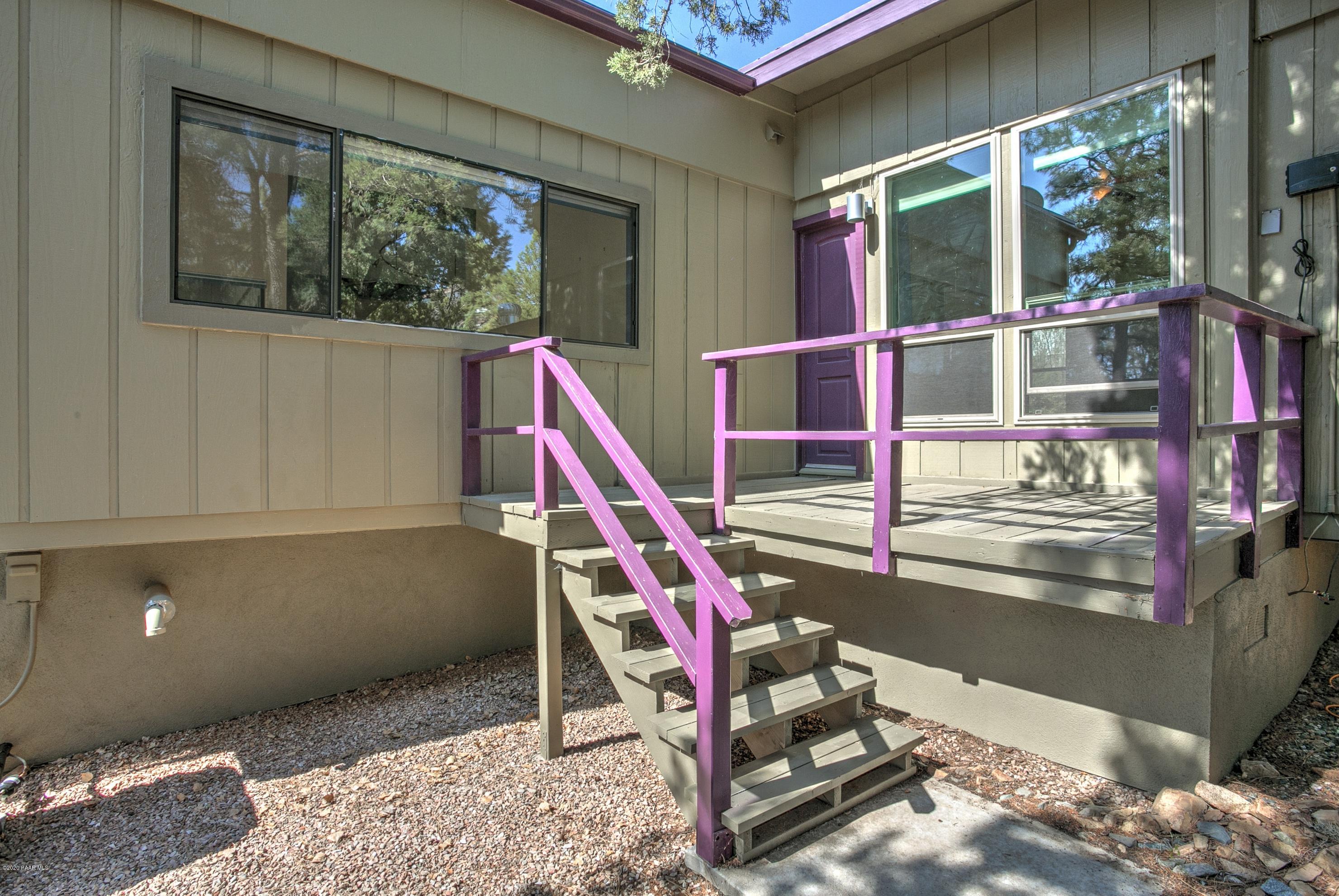 2048 View Point Road Prescott, AZ 86303 - Photo 19 of 26 Backyard Deck - off Bedroom 3