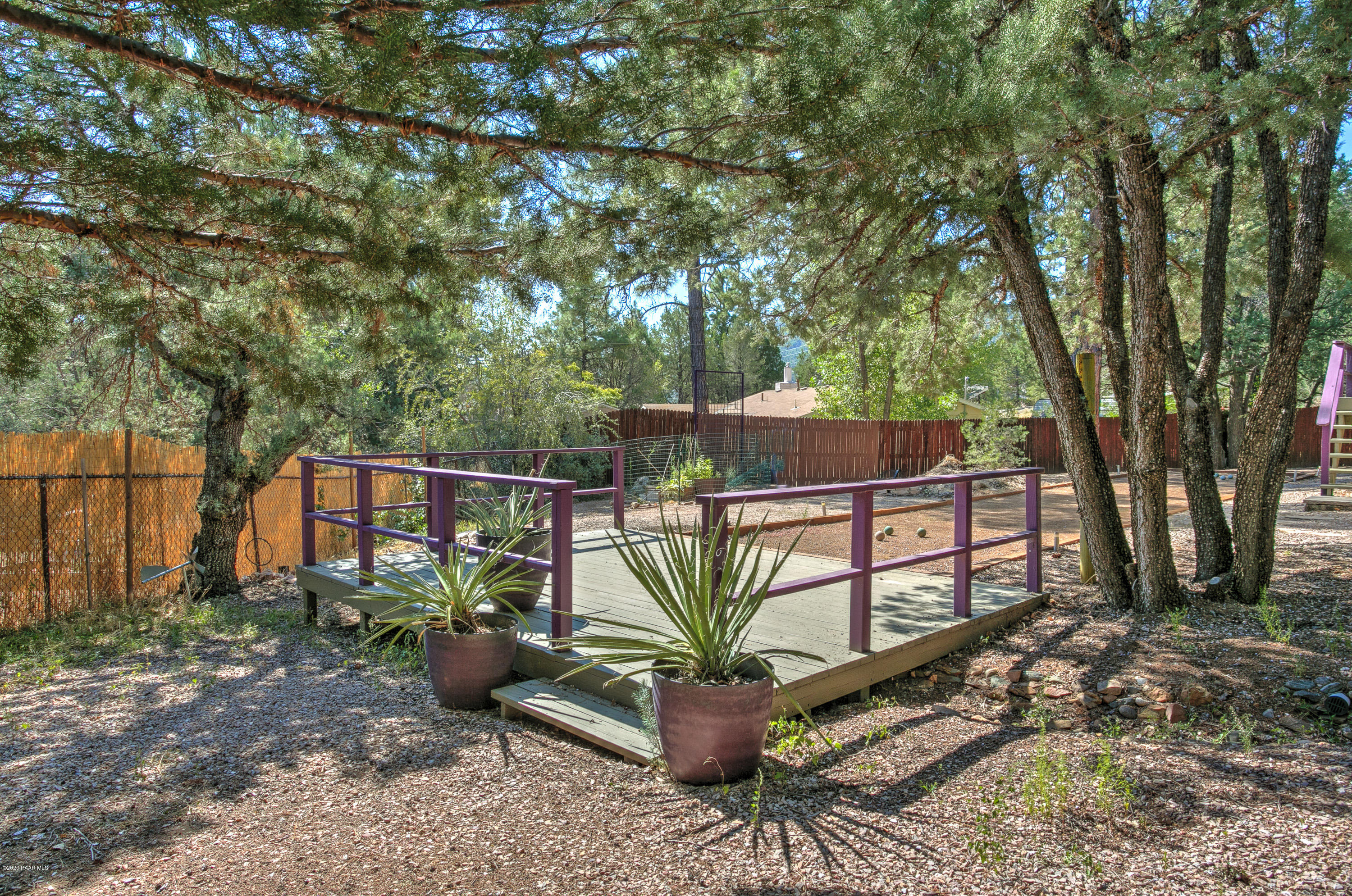 2048 View Point Road Prescott, AZ 86303 - Photo 21 of 26 Backyard Deck - off Bocce Ball Court
