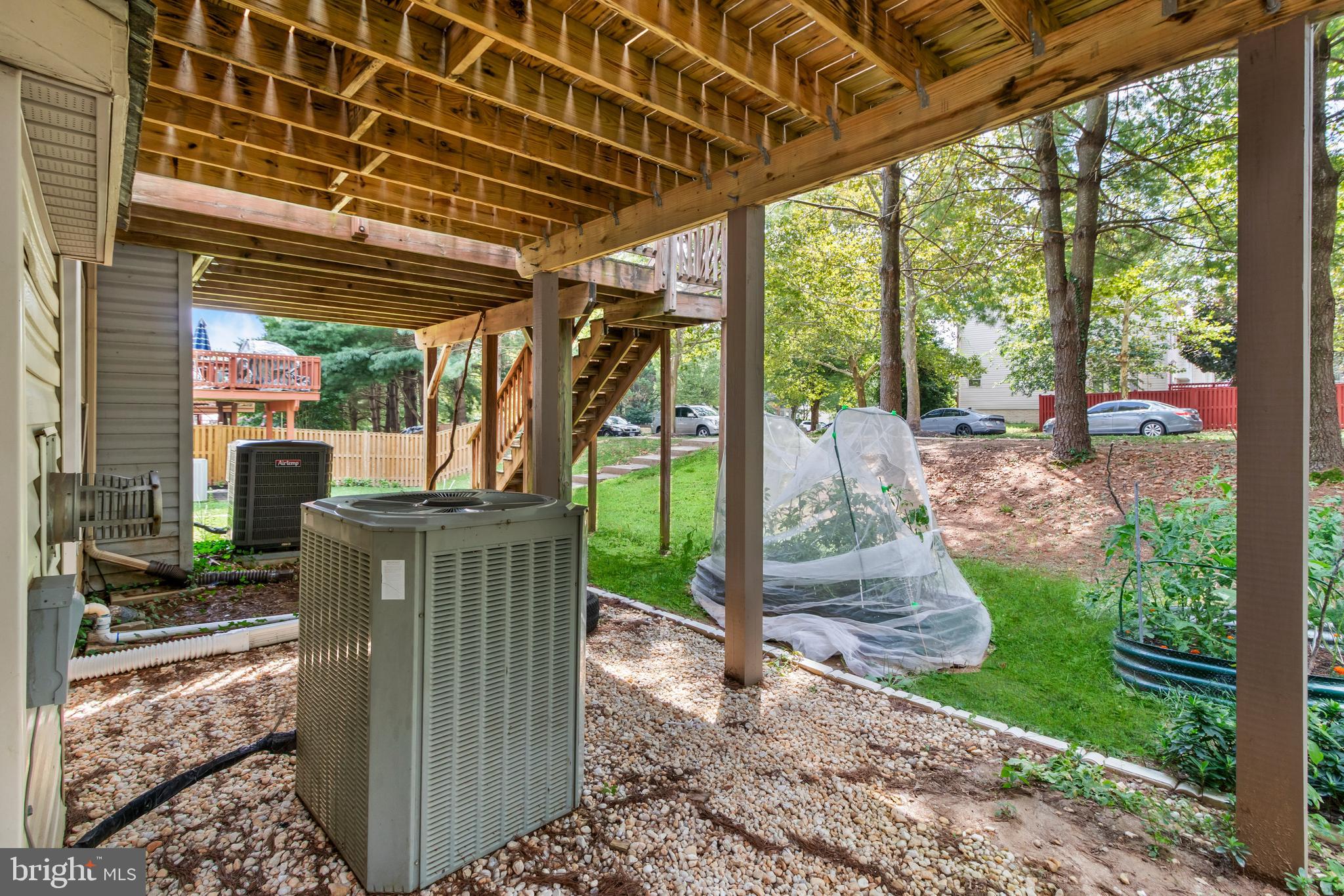 13 Bank Spring Court Owings Mills, MD 21117 - Photo 45 of 50 a view of a porch with garden