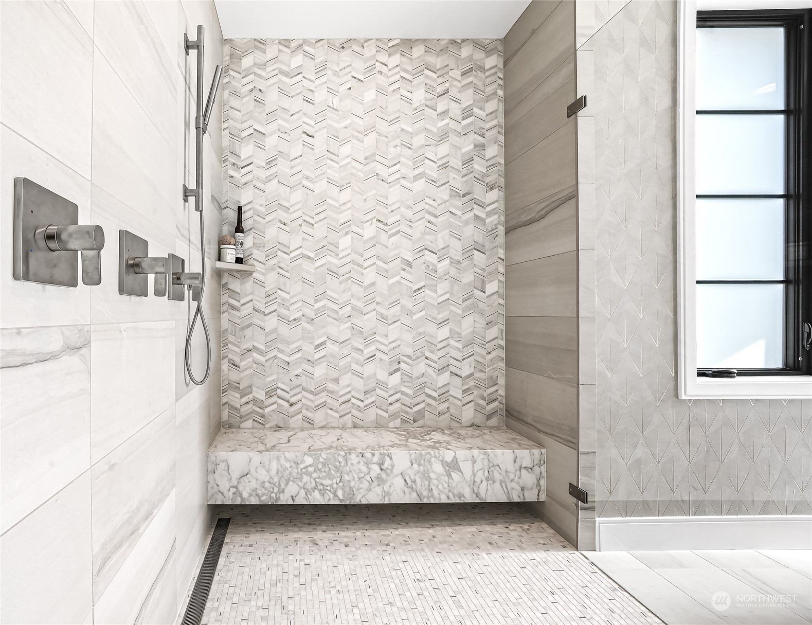 8467 Midland Road Medina, WA 98039 - Photo 32 of 40 a bathroom with a bathtub and shower