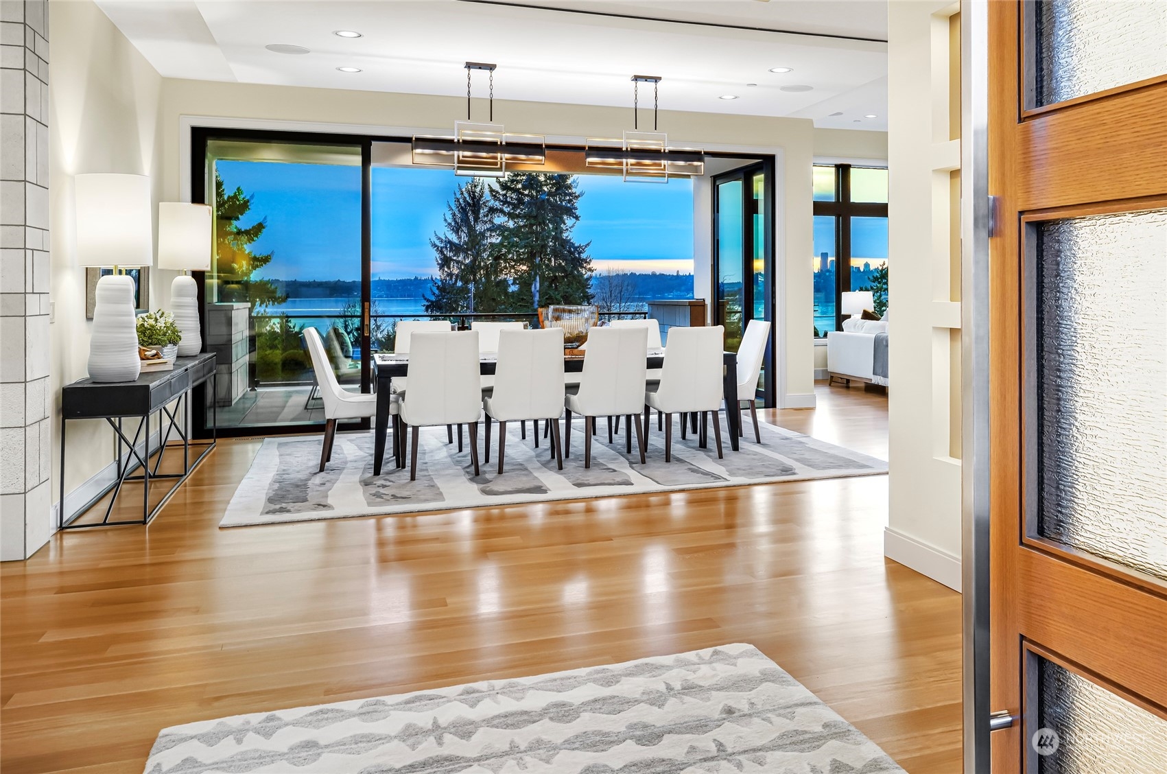 8467 Midland Road Medina, WA 98039 - Photo 10 of 40 a view of living room with furniture and a large window