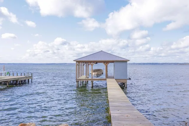 a view of ocean from window