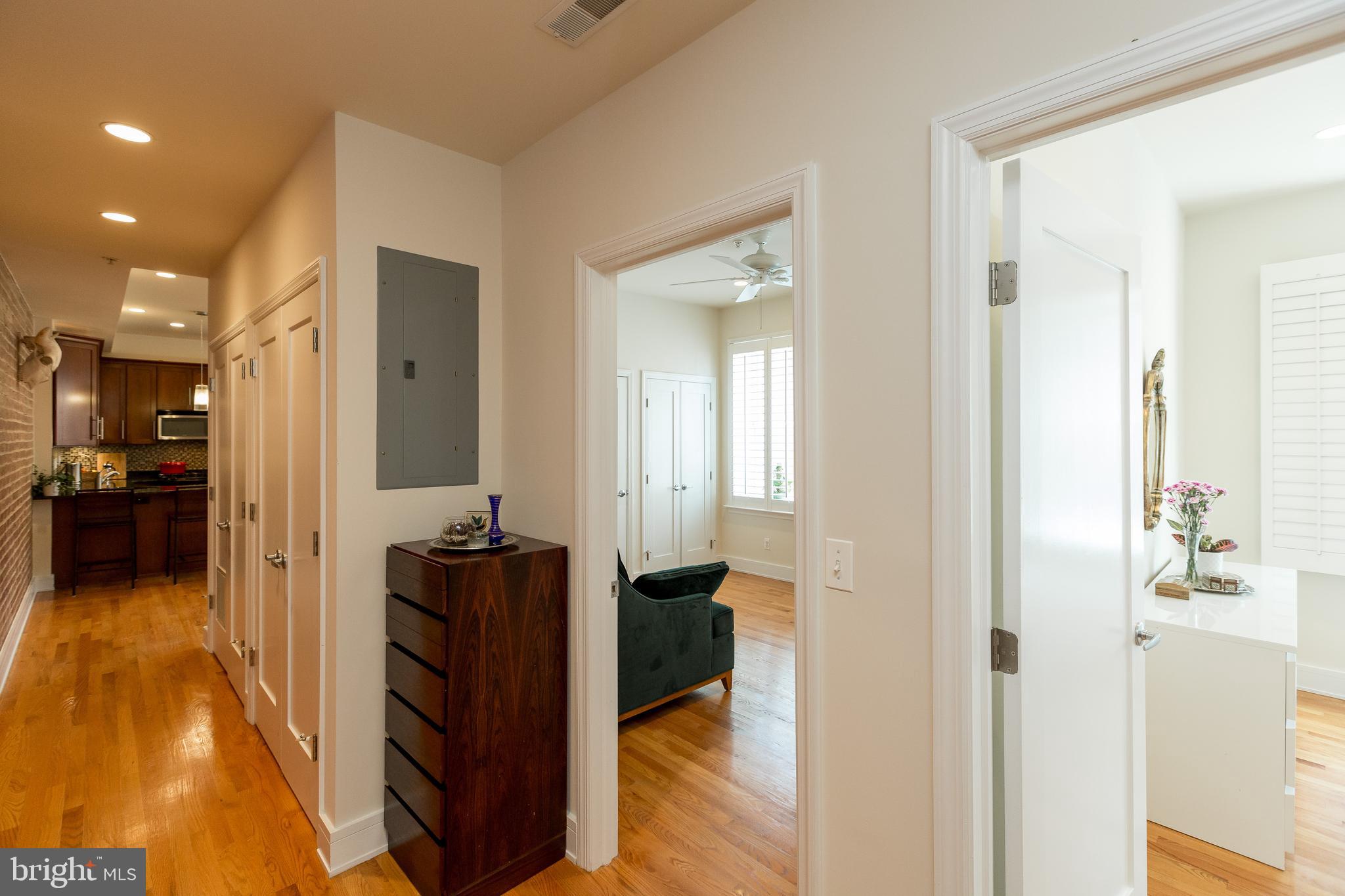 1531 Park Road Northwest, Unit 5 Washington, DC 20010 - Photo 18 of 23 Wide hall w/ exposed brick
