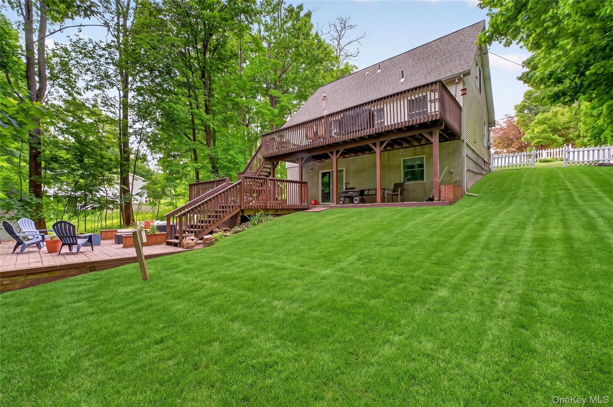 127 Belvedere Road Beacon, NY 12508 - Photo 32 of 37 a view of a house with a yard and sitting area
