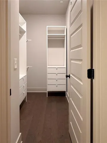 a view of closet