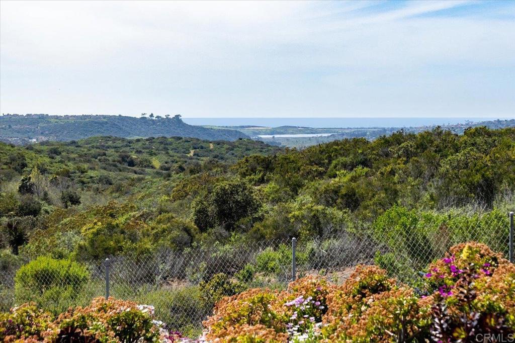 a view of a lake with a city