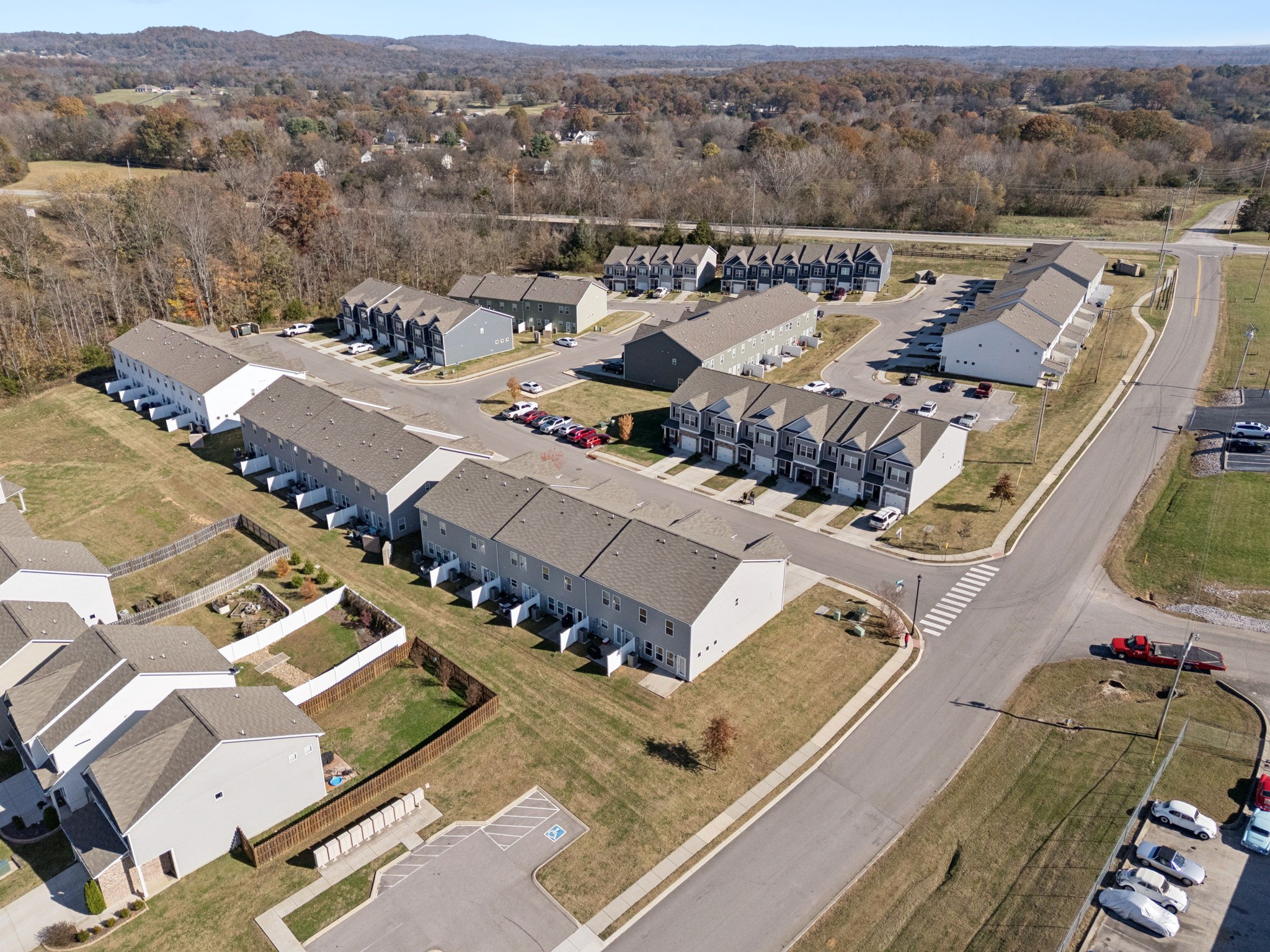 2605 Sherman Way Columbia, TN 38401 - Photo 22 of 22 an aerial view of a house with a mountain