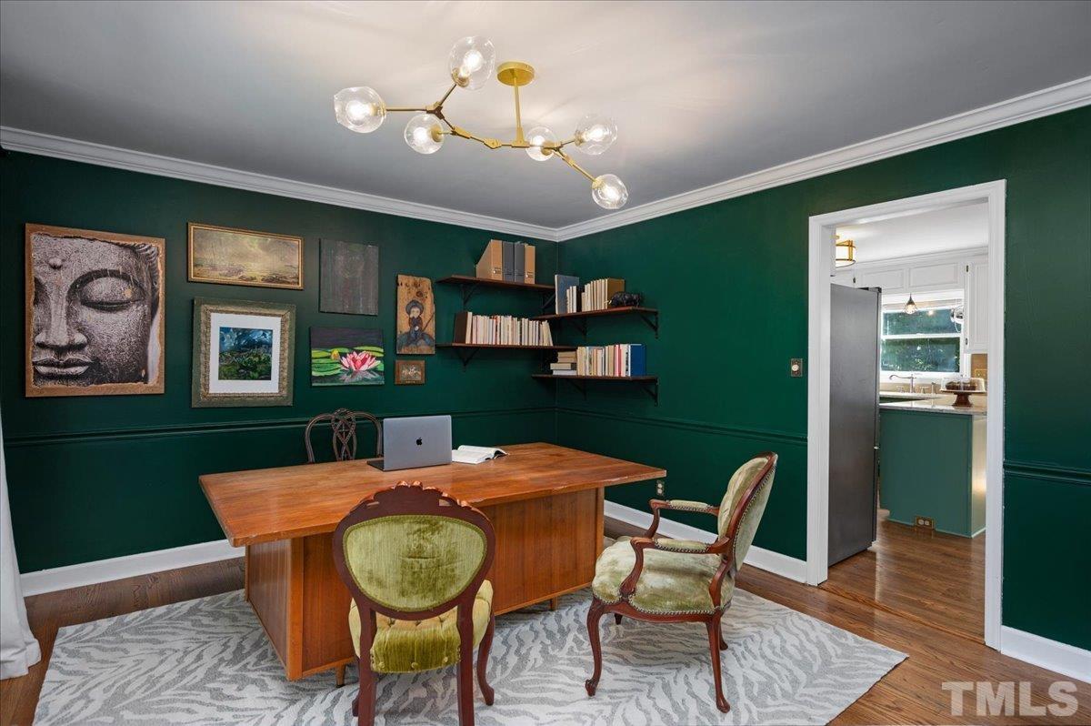 5116 Hallmark Road Durham, NC 27712 - Photo 3 of 31 a view of a dining room with furniture