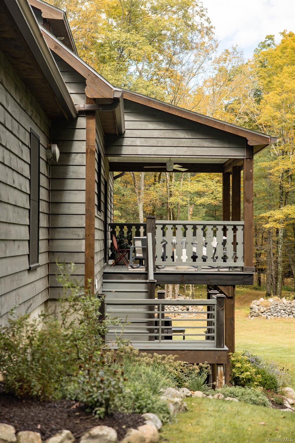 483 Acorn Hill Road Olivebridge, NY 12461 - Photo 45 of 50 View of side of home featuring a wooden deck