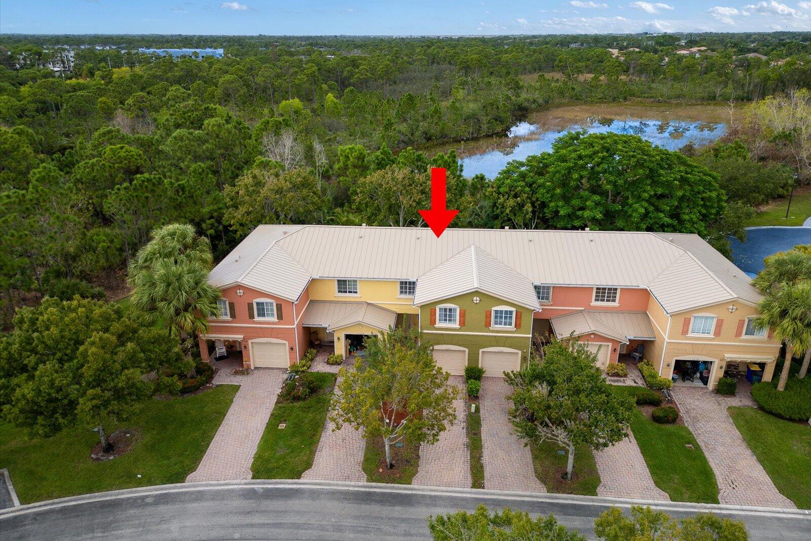 5290 Southeast Mitchell Lane Stuart, FL 34997 - Photo 32 of 44 a aerial view of a house