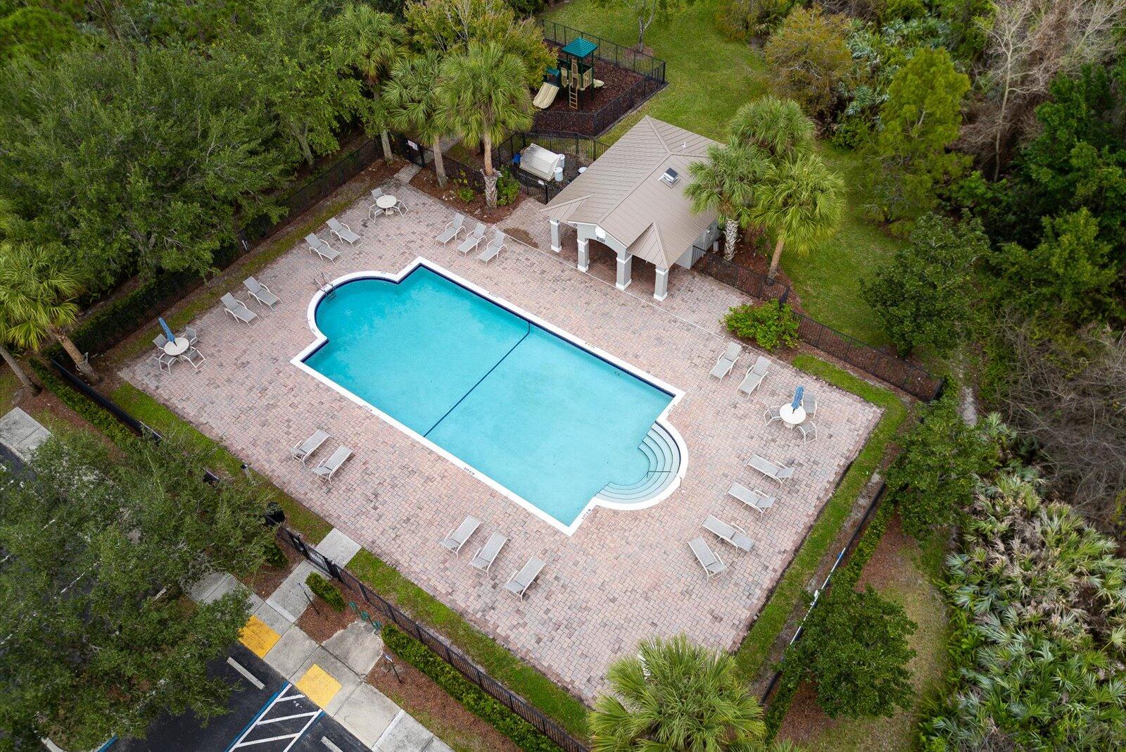 5290 Southeast Mitchell Lane Stuart, FL 34997 - Photo 35 of 44 an aerial view of a house