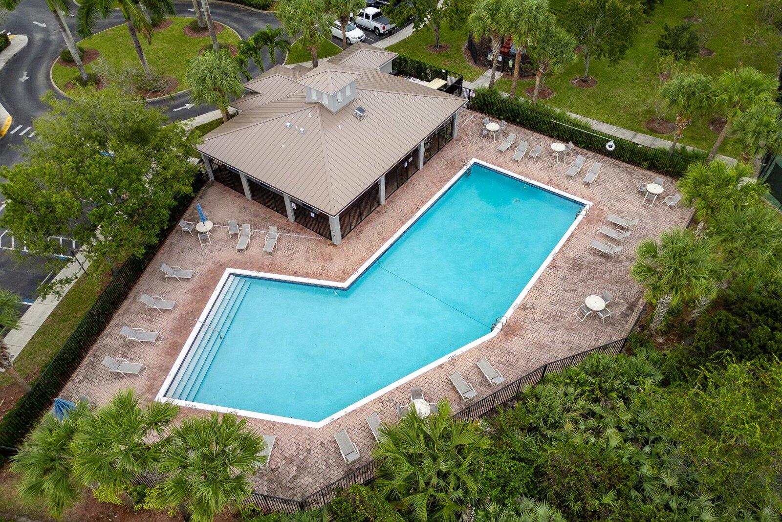 5290 Southeast Mitchell Lane Stuart, FL 34997 - Photo 40 of 44 an aerial view of a house