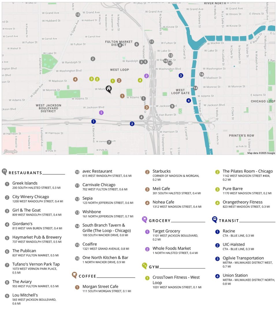 1040 West Adams Street, Unit 226 Chicago, IL 60607 - Photo 19 of 22 a black and white photo of a painting