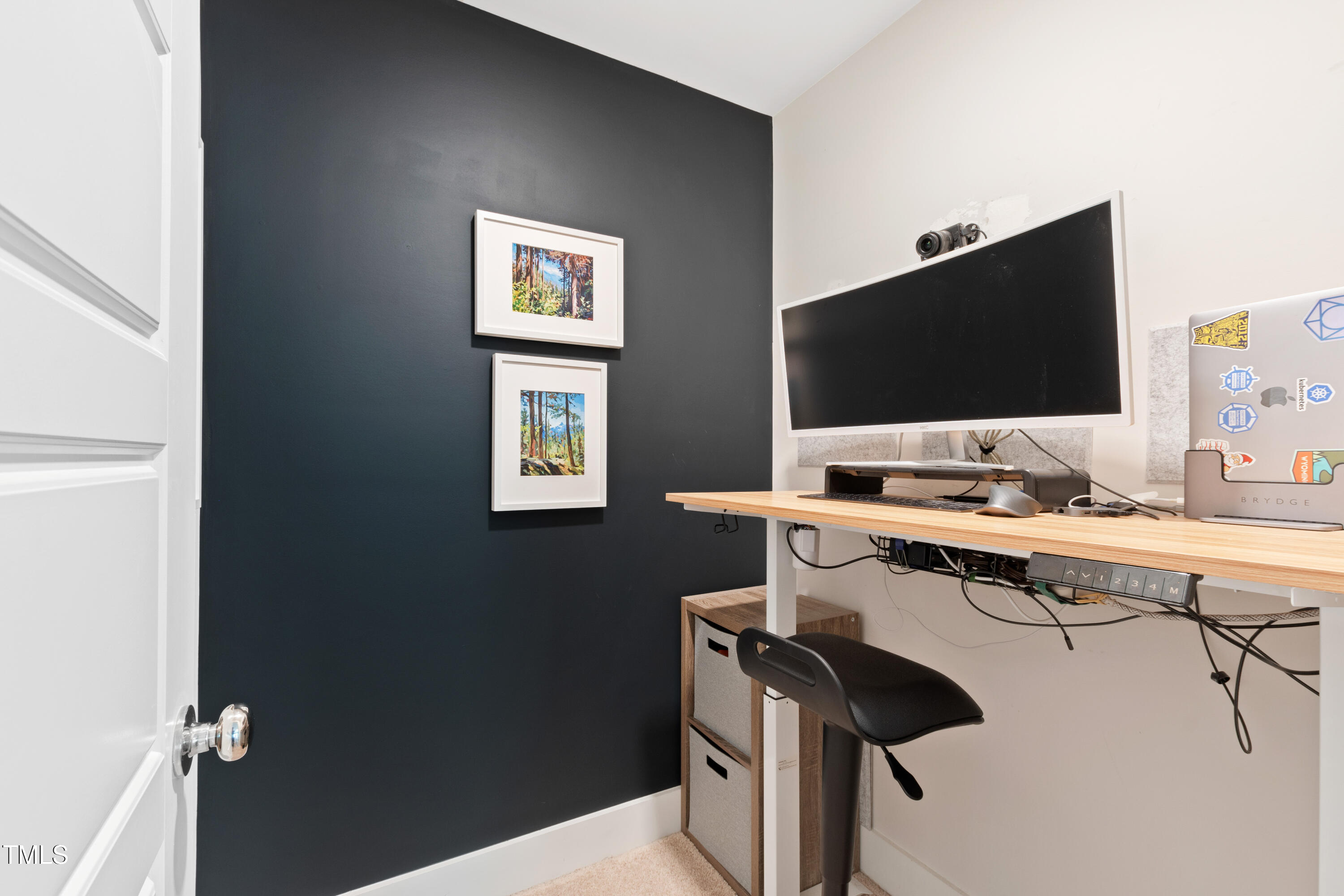 71 Hawk Point Road Chapel Hill, NC 27516 - Photo 22 of 35 a view of a workspace with furniture