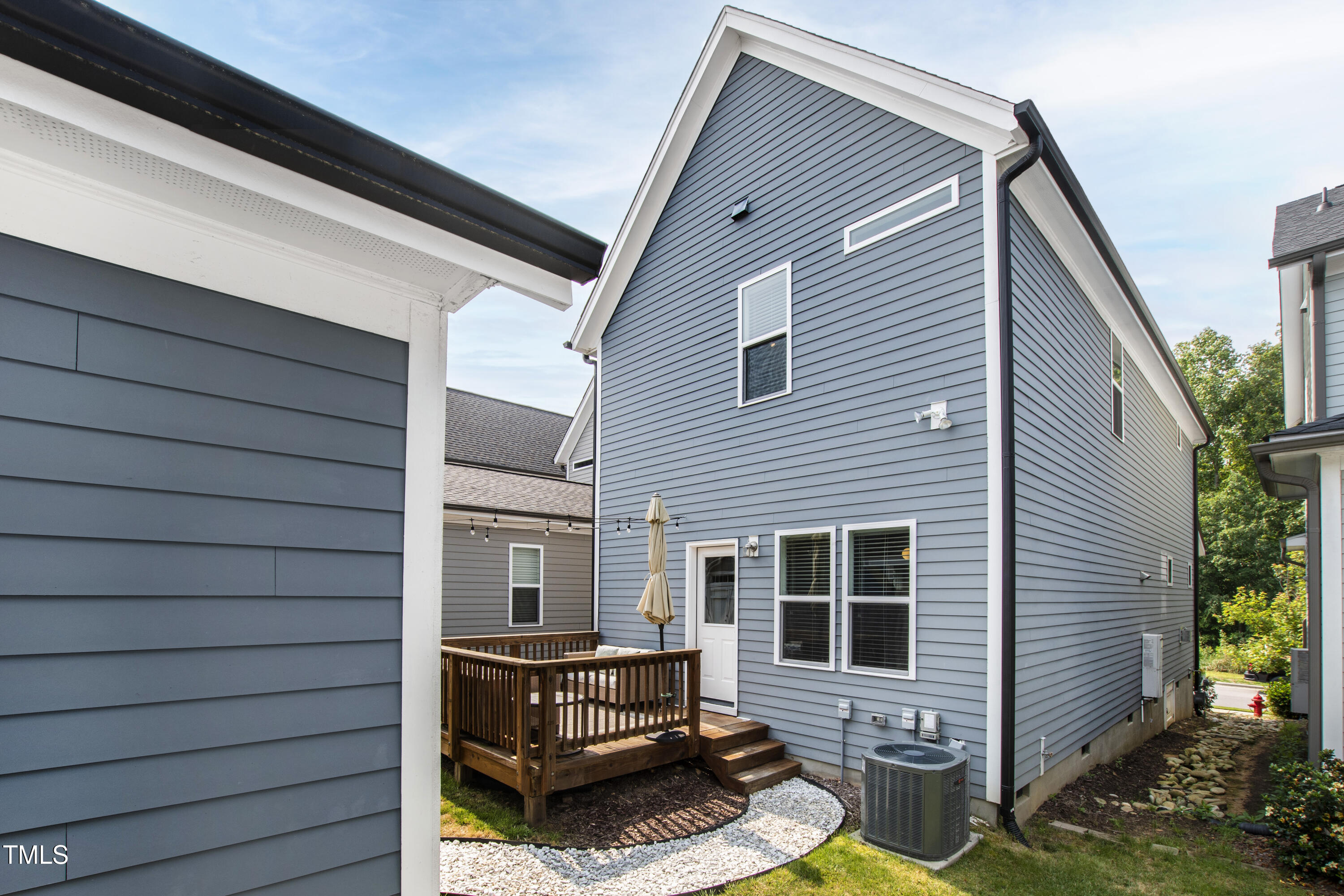 71 Hawk Point Road Chapel Hill, NC 27516 - Photo 34 of 35 a view of house with back yard