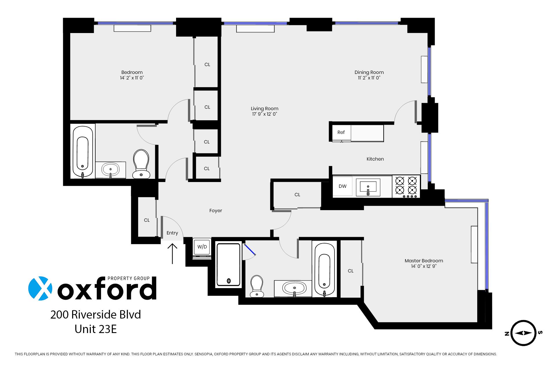 200 Riverside Boulevard, Unit 23E Manhattan, NY 10069 - Photo 13 of 13