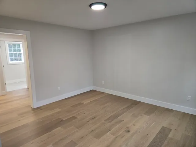 wooden floor in an empty room