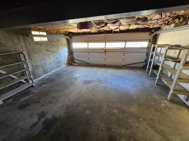 a view of storage and utility room