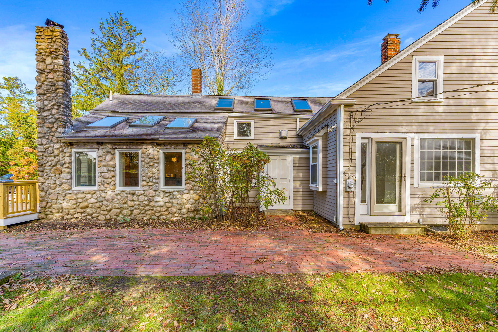 1208 County Road Cataumet, MA 02534 - Photo 27 of 40 a front view of a house with a yard