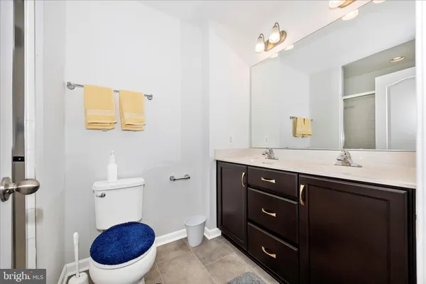 a view of small space with racks on the wall