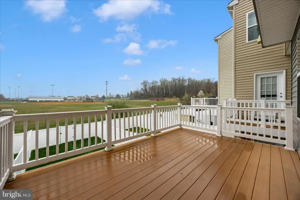 a view of a garden with houses