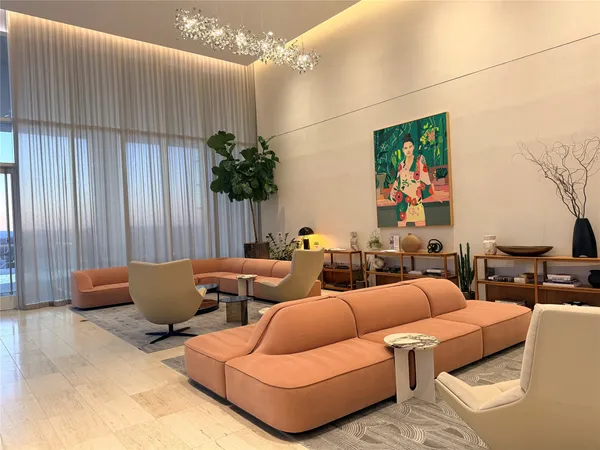 a view of balcony with couch