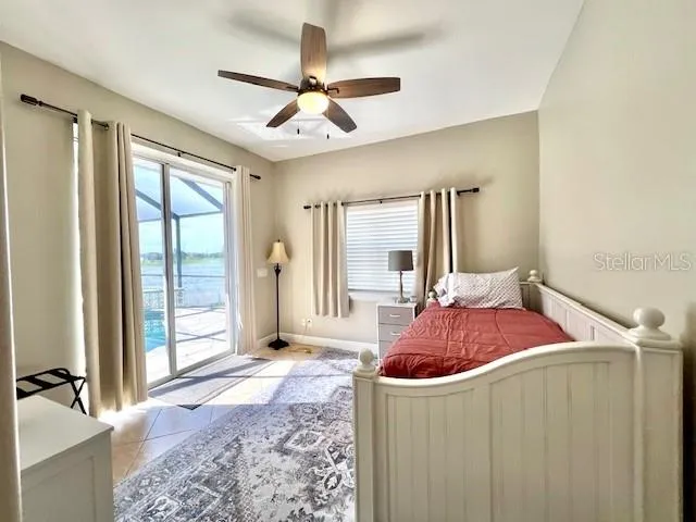 a view of a tub and door in the balcony