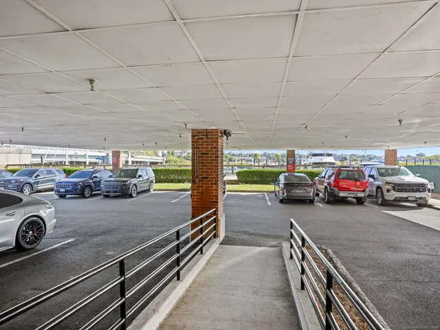 a view of car parking