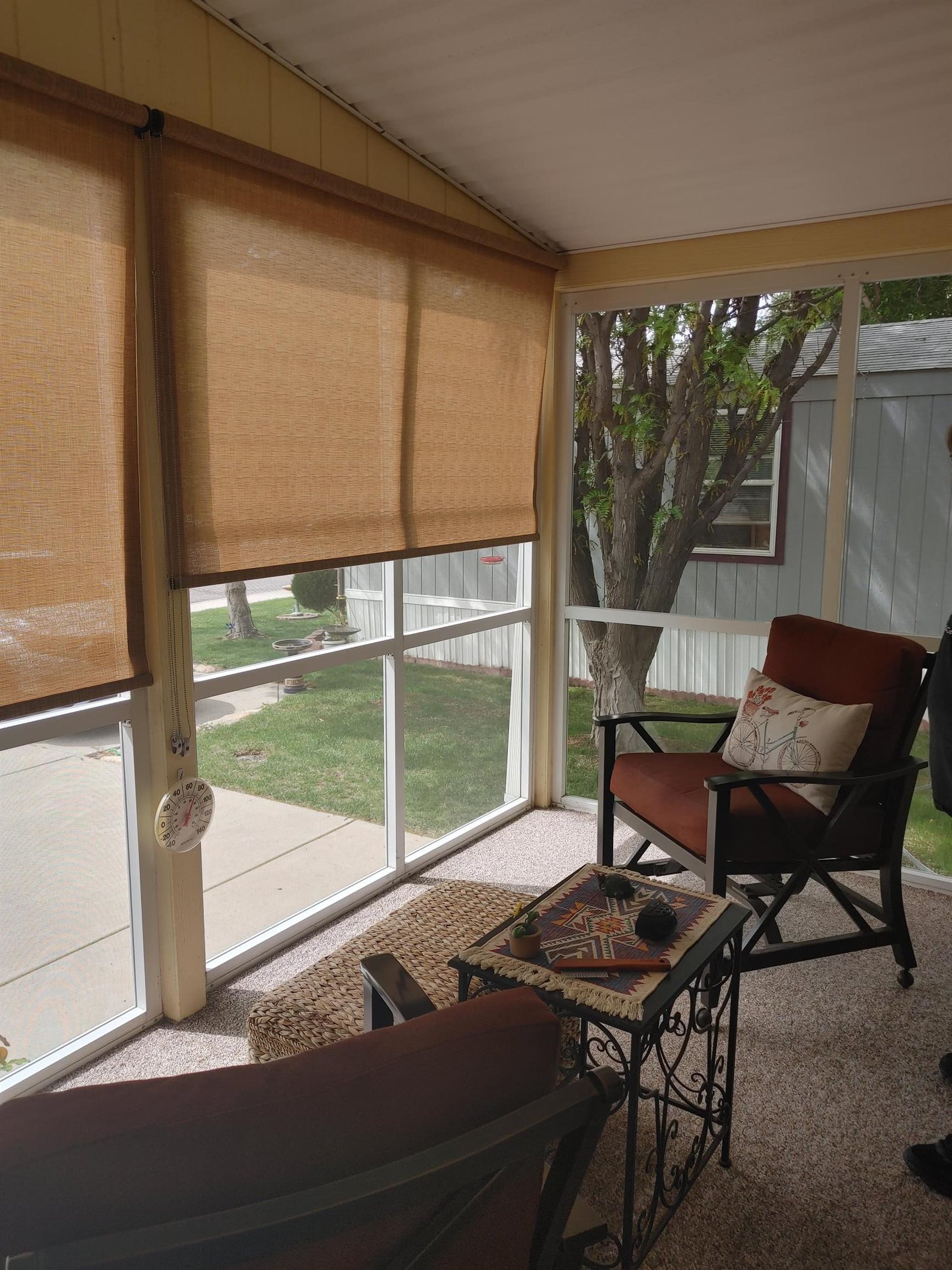 435 32 Road, Unit 252 Clifton, CO 81520 - Photo 12 of 27 a view of a porch with furniture and a yard