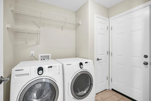 a room with pool table