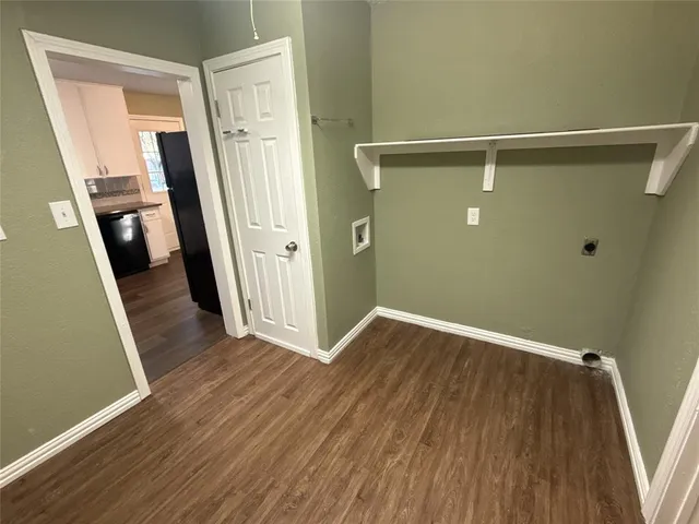 wooden floor in an empty room